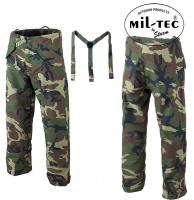 Mil-tec брюки влагозащитные TRILAMINAT woodland XXL