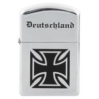 Зажигалка устойчивая к ветру (хром) Germany .