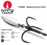 VMC 7548BD Тройные крючки с лепестком Black Nickel 8