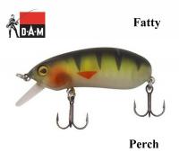Vobleris DAM Effzett Fatty Perch 5.5 cm
