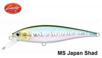 Vobleris Lucky Craft Pointer SP Suspending Jerkbait MS Japan Shad 10 cm
