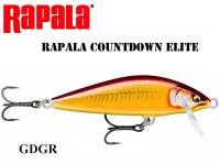 Воблер Rapala CountDown Elite GDGR - Gilded Gold Red 9.5 cm