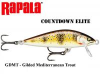 Vobleris Rapala CountDown Elite GDMT - Gilded Mediterranean Trout 7.5 cm