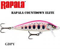 Vobleris Rapala CountDown Elite GDPY - Gilded Pink Yamame 7.5 cm