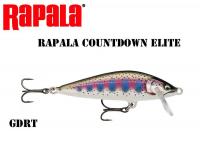 Vobleris Rapala CountDown Elite GDRT - Gilded Rainbow Trout 7.5 cm