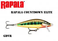 Vobleris Rapala CountDown Elite GDVR - Gilded Vairon 5.5 cm