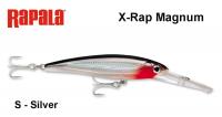 Vobleris Rapala X-Rap Magnum XRMAG Silver 12 cm