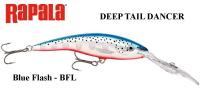 Voblers Rapala Deep Tail Dancer BFL Blue Flash 11 cm