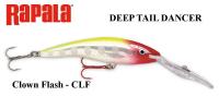 Voblers Rapala Deep Tail Dancer CLF Clown Flash 11 cm