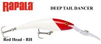 Voblers Rapala Deep Tail Dancer RH Red Head 9 cm