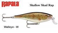 Voblers Rapala Shallow Shad Rap Walley 9 cm