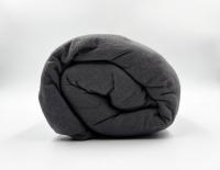 200×220 Palags ar gumiju Jersey - 100% kokvilna (Grafīta pelēks)
