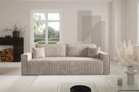Dīvāns Basic Sofa Standard Dziļums: 98 cm, Guļamvietas platums: 146 cm, Platums: 240 cm, Augstums: 88 cm, Sēdvietas augstums: 41 cm, Sēdvietas dziļums: 52 cm, Guļamvietas garums: 200 cm, Pildījums: Falista + augstas kvalitātes putas (porolons), Apdare: audums, Ar papildu spilveniem: 1, Dīvāna tips: taisni dīvāni, Ar veļas kasti: 1, izvelkamie: 1, Auduma numurs: Poso 02, Izvilkšanas mehānisms: DL, Krāsa: bēšs