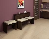 Galds Expert 9 Platums: 55 cm, Garums: 130 cm, Diametrs: 70 cm, Augstums: 42.5 cm, Materiāls: laminēta KSP, Virsma: mātets, Saliekamais: 1, Krāsa: Sonoma tumša