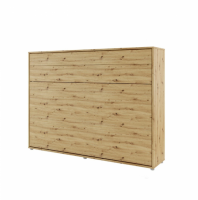 Gulta Basic Concept Horizontal LED ar stelāžu Guļamvietas platums: 140 cm, Guļamvietas garums: 200 cm, stelāžas tips: koka, Dziļums: 46 cm, Platums: 168 cm, Garums: 211 cm, Augstums: 158 cm, Matrača nepieciešamais augstums: 18 cm, Ar resti: 1, Ar LED: 1, Izgatavošanas materiāls: LKSP, Ar pacelšanas mehānismu: 1, Krāsa: ozols artisan
