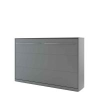 Gulta Basic Concept PRO Horizontal ar stelāžu Guļamvietas platums: 120 cm, Guļamvietas garums: 200 cm, stelāžas tips: koka, Dziļums: 46 cm, Platums: 157 cm, Garums: 215 cm, Augstums: 109 cm, Matrača nepieciešamais augstums: 18 cm, Augstums no grīdas līdz matracim (min): 20 cm, Ar resti: 1, Izgatavošanas materiāls: LKSP, Ar pacelšanas mehānismu: 1, Krāsa: pelēks