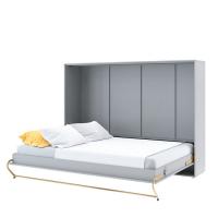 Gulta Basic Concept PRO Horizontal ar stelāžu Guļamvietas platums: 140 cm, Guļamvietas garums: 200 cm, stelāžas tips: koka, Dziļums: 46 cm, Platums: 167 cm, Garums: 215 cm, Augstums: 109 cm, Matrača nepieciešamais augstums: 18 cm, Augstums no grīdas līdz matracim (min): 20 cm, Ar resti: 1, Izgatavošanas materiāls: LKSP, Ar pacelšanas mehānismu: 1, Krāsa: pelēks