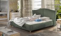 Gulta Charlotte Premium Standard ar stelāžu Guļamvietas platums: 180 cm, Guļamvietas garums: 200 cm, stelāžas tips: metāla, Platums: 226 cm, Garums: 217 cm, Augstums: 125 cm, Apdares materiāls: audums, Ar veļas kasti: 1, Ar resti: 1, Auduma nosaukums: Point 34, Ar pacelšanas mehānismu: 1, Krāsa: zaļš