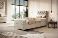 Gulta Chester 80x200 Basic Bonell Boxspring Standard Guļamvietas platums: 80 cm, Guļamvietas garums: 200 cm, Platums: 80 cm, Garums: 208 cm, Augstums: 111 cm, Apdares materiāls: audums, Augstums no grīdas līdz matracim (min): 54 cm, Ar matraci: 1, Kontinentālas: 1, Auduma nosaukums: Monolith 02, Krāsa: gaiši bēšs