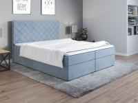 Gulta Classic 2 Boxspring standard Guļamvietas platums: 160 cm, Guļamvietas garums: 200 cm, Platums: 160 cm, Garums: 209 cm, Augstums: 115 cm, Apdares materiāls: audums, Augstums no grīdas līdz matracim (min): 46 cm, Ar matraci: 1, Kontinentālas: 1, Auduma nosaukums: Jasmine 73, Krāsa: gaiši zils