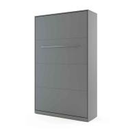 Gulta Full Basic Concept PRO LED ar stelāžu  Guļamvietas platums: 120 cm, Guļamvietas garums: 200 cm, stelāžas tips: koka, Platums: 224 cm, Garums: 237 cm, Augstums: 217 cm, Matrača nepieciešamais augstums: 18 cm, Ar resti: 1, Ar LED: 1, Virsma: matēta, Izgatavošanas materiāls: LKSP, Ar pacelšanas mehānismu: 1, Krāsa: pelēks