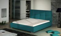 Gulta Mario Basic Standard ar stelāžu Guļamvietas platums: 160 cm, Guļamvietas garums: 200 cm, stelāžas tips: Easypack, Platums: 178 cm, Garums: 223 cm, Augstums: 106 cm, Apdares materiāls: audums, Ar resti: 1, Auduma nosaukums: Fresh 30, Krāsa: tirkīzs