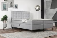 Gulta Modesto Boxspring Standard Guļamvietas platums: 160 cm, Guļamvietas garums: 200 cm, Platums: 160 cm, Garums: 212 cm, Augstums: 116 cm, Apdares materiāls: audums, Ar veļas kasti: 1, Augstums no grīdas līdz matracim (min): 54 cm, Ar matraci: 1, Kontinentālas: 1, Auduma nosaukums: Avra 15, Ar pacelšanas mehānismu: 1, Krāsa: gaiši pelēks