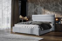 Gulta Sylvi Basic Standard ar stelāžu Guļamvietas platums: 80 cm, Guļamvietas garums: 200 cm, stelāžas tips: Easypack, Platums: 98 cm, Garums: 223 cm, Augstums: 106 cm, Apdares materiāls: audums, Ar resti: 1, Auduma nosaukums: Fresh 33, Krāsa: gaiši pelēks