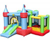 Piepūšams rotaļu laukums Castle Bouncer Izgatavošanas materiāls: PVC, Garums: 325 cm, Platums: 300 cm, Augstums: 220 cm, Personu skaits: 3, Krāsa: daudzkrāsains