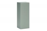 Vannas istabas skapītis Aster 81-30-1D Virsma: matēta, Platums: 30 cm, Augstums: 80 cm, Dziļums: 26.6 cm, Materiāls: MDF + LKSP, Sienas: 1, Ar spoguli: nē, Krāsa: zaļš