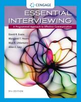 Essential Interviewing