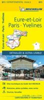 Eure-et-Loir, Paris, Yvelines - Michelin Local Map 311
