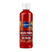 Akrila krāsa 120ml sarkana CENTRUM