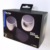 DEXLER bezvadu Bluetooth V4.2 + EDR skaļrunis 2 x 3W, melns