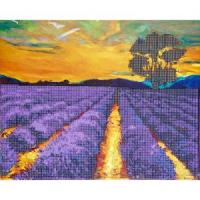 Dimanta mozaīka 5D "Lavender Field" 40x50cm
