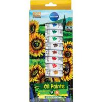Eļļas krāsas 12kr.x12ml (tūbiņas)