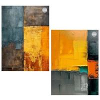 Klade A4 rūtiņu 96lp. “Abstract”