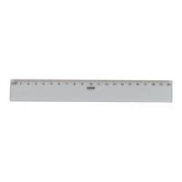 Lineāls 20cm caurspīdīgs