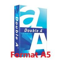 Papīrs A5 500lp. 80g/m2 Double A Premium
