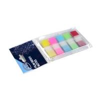 Plastikāta indeksi 44*12mm 5neon kr.x30lp. FOROFIS