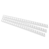 Spirāles plastmasas 16mm 145lp. FOROFIS 100gab. baltas