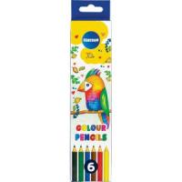 Zīmuļi 6kr. ZOO garie