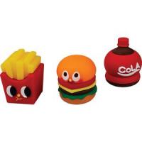 Zīmuļu asināmais plastmasas COLA,FRIES,BURGER