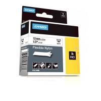 DYMO Rhino neilona lente 12 mm x 3,5 m / melns uz balta (18488)