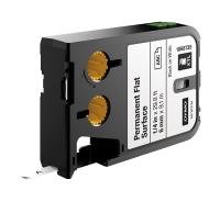 Dymo XTL poliestera lente 6 mm x 9,1 m / melna uz balta (1868735)