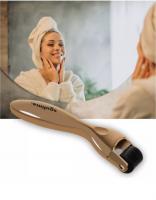 Derma Roller, sejas ādas masāžas adatu rullītis (mezoterapijas ierīce)