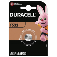 Ličio baterija Duracell CR1632 DL1632 ECR1632 3V automobilių nuotolinio valdymo pultams