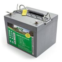 HAZE 12V 44Ah gelio akumuliatorius, skirtas neįgaliųjų vežimėliams Invacare, Levo, Meyra Orthopaedics, Mobilis, Pride, Quickie, Shoprider, Trendmobil