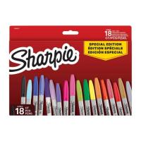 Markeriai Sharpie Fine Permanent Special Edition 18 spalvų 2204015