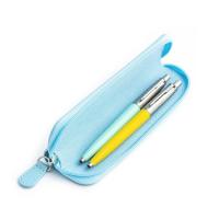 Parker Jotter Originals Mint ir Yellow tušinukų dovanų rinkinys su mėlynu dėklu
